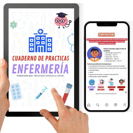 Cuaderno de practicas de enfermería (Versión Digital - PDF)